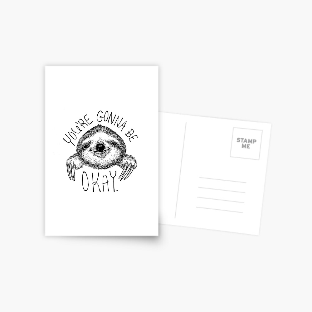 Slothspiration Postcard