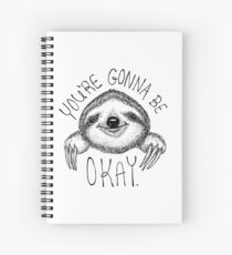 Cuaderno de espiral Slothspiration