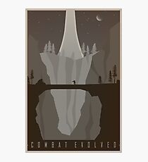 Halo Combat Evolved Vintage Travel Poster Photographic Print