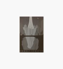 Halo Combat Evolved Vintage Travel Poster Art Board