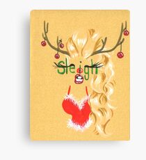 Sleigh Canvas Print