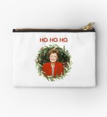 HO HO HO - Blanche Devereaux Christmas from the Golden Girls (Red) Studio Pouch