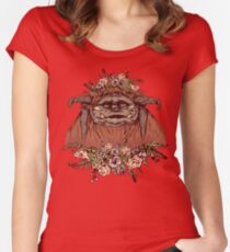 Flower Crown Ludo Women's Fitted Scoop T-Shirt