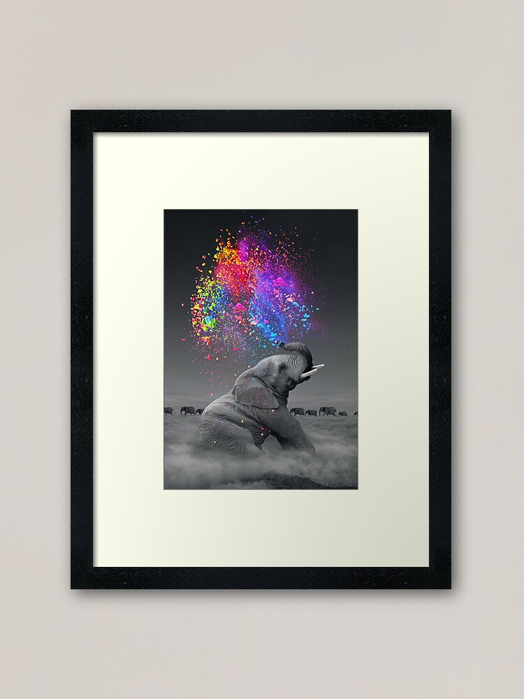 Alternate view of True Colors Within Framed Art Print