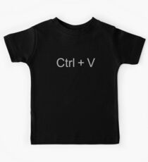 Outfit for Twins - Ctrl + V - Paste Kids T-Shirt