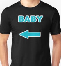 Pregnancy Announcement Blue Arrow Baby This is Us Shirt Unisex T-Shirt