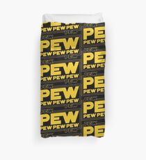 Star Wars Pew Pew! Duvet Cover