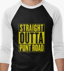 Straight Outta Punt Road Men's Baseball ¾ T-Shirt