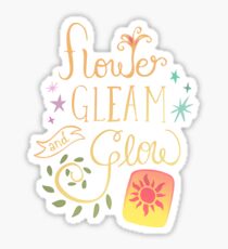 Flower gleam Sticker