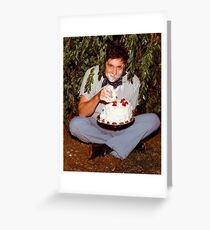 Johnny Cash Greeting Card