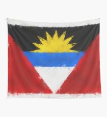 Antigua And Barbuda Flag Reworked No. 66, Series 5 Wandbehang