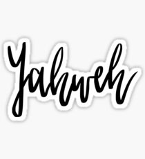 Yahweh Sticker