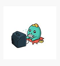 Retro Gamer Cute Photographic Print