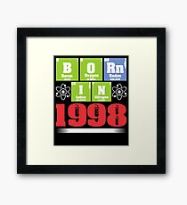 Science Birthday Shirts for Ages 19 Framed Print