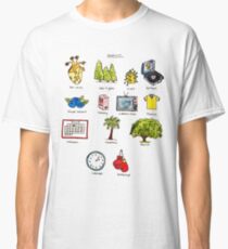 Camiseta clásica Landmark Doodle