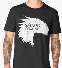 Smaug is coming Men's Premium T-Shirt