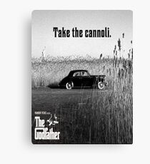 The Godfather Take the Cannoli Canvas Print