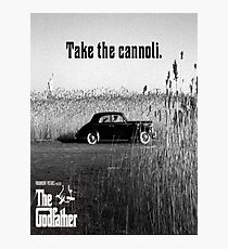 The Godfather Take the Cannoli Photographic Print
