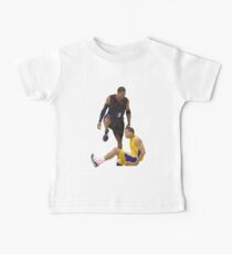Allen Iverson Steps Over Tyronn Lue Low Poly Baby T-Shirt