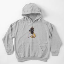 Sudadera con capucha para niños Allen Iverson camina sobre Tyronn Lue Low Poly