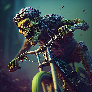 Zombie store jump bike