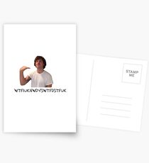 What The F*** is up Kyle Postcards