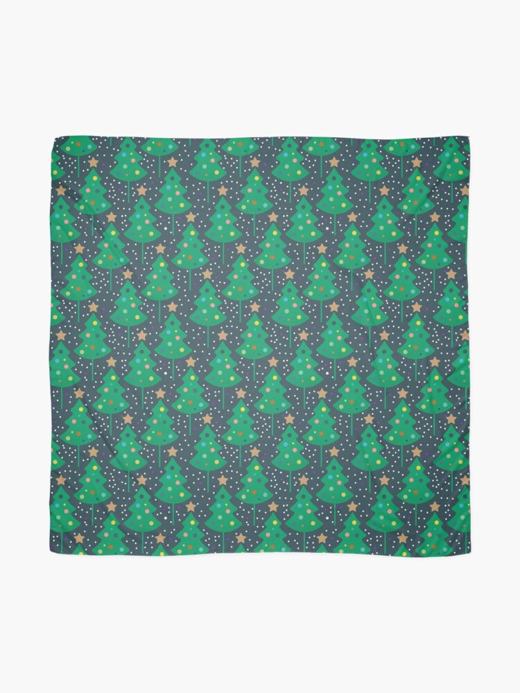 Alternate view of Christmas tree Scarf