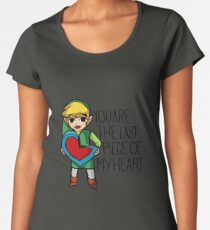 Legend Of Zelda - Das letzte Stück Premium Rundhals-Shirt