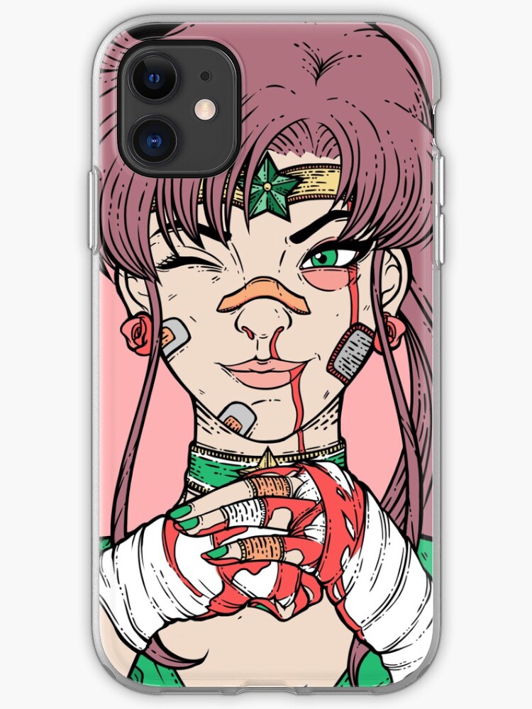 Sailor Moon- Fight Like a Girl iPhone 11 case Sailor Moon- Fight Like a Girl iPhone 11 case