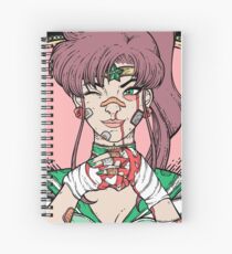 Sailor Moon- Fight Like a Girl (Sailor Jupiter) Spiral Notebook