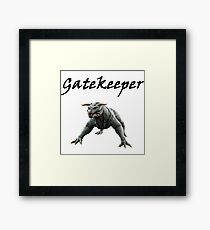 Gatekeeper Framed Print