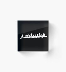 Fellowship white Acrylic Block