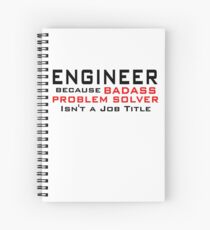 Engineer Spiral Notebook