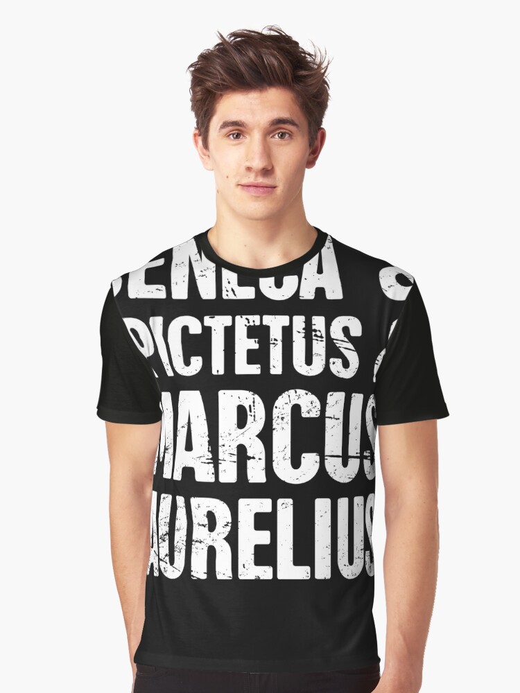"Famous Stoics | Stoicism Design" Graphic T-Shirt by ethandirks | Redbubble