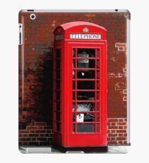Red Phone Box- London England UK iPad Case/Skin