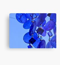 blue Metal Print