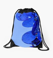 blue Drawstring Bag