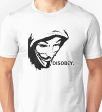 Anonymous Disobey Protest Unisex T-Shirt