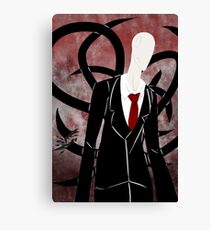 The Slenderman Canvas Print