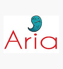 Inspired by The Color of Money / Name Aria Photographic Print