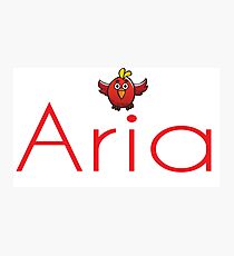 Inspired by The Color of Money / Name Aria Photographic Print