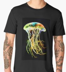 Neon Jellyfish Men's Premium T-Shirt