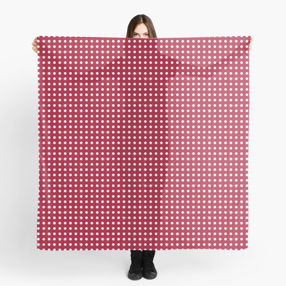 Polka dots! - RED Scarf