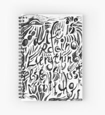 Life is racing Spiral Notebook