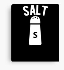 Salt Canvas Print