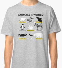 Animals of the world Classic T-Shirt