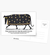 Hound of the Blankyvilles with caption Postcards