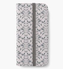 Life Cycle of a Butterfly - Dusty Pink iPhone Wallet/Case/Skin