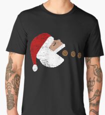 Christmas Pajamas Shirt and Cookies for Santa Men's Premium T-Shirt