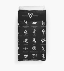 Runes map Duvet Cover